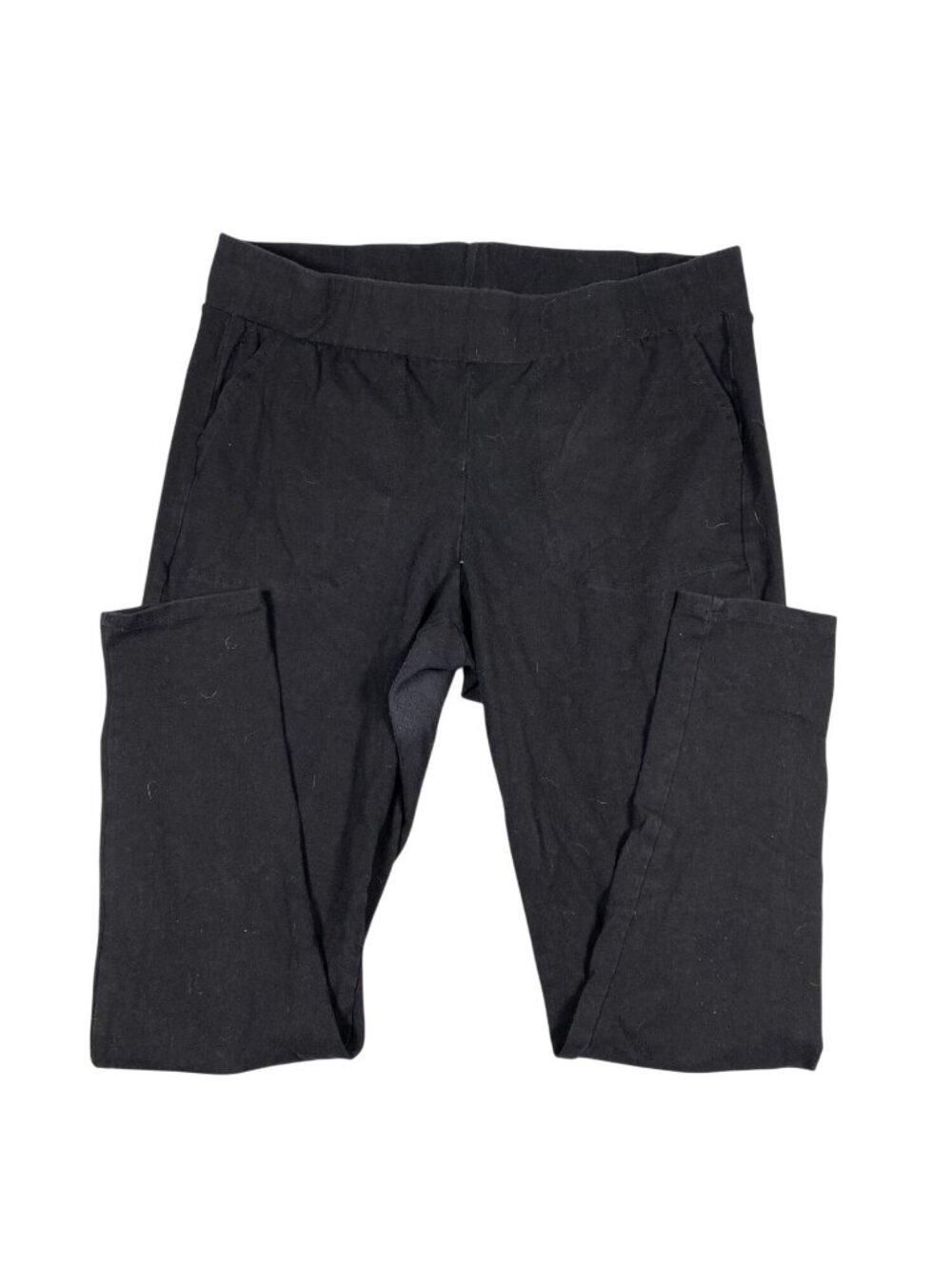 Torrid Womens Black Cotton Stretch Pull On Pants 2X 18/20 Pockets Plus Size